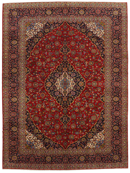 Kashan Персийски връзван килим 391x296