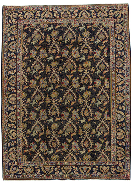 Isfahan Персийски връзван килим 373x273