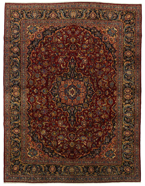 Kashan Персийски връзван килим 380x291