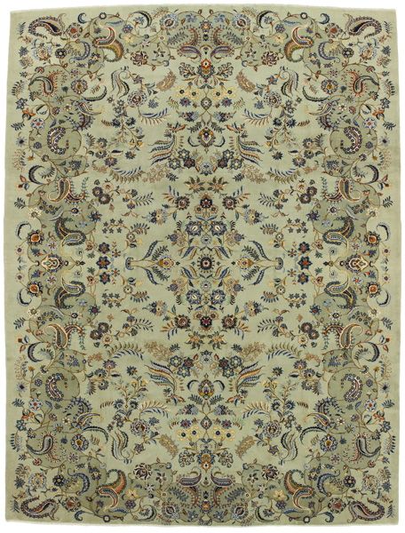 Tabriz Персийски връзван килим 395x303