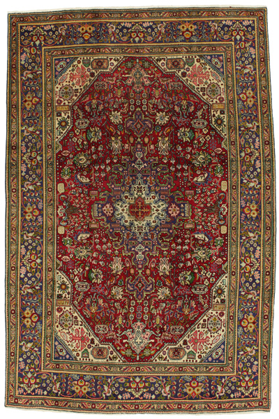 Tabriz Персийски връзван килим 297x193