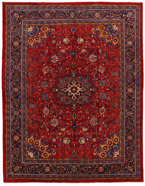 Jozan - Sarouk Персийски връзван килим 390x297