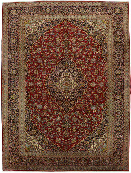 Kashan Персийски връзван килим 401x301