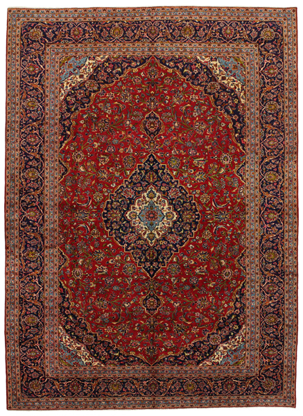 Kashan Персийски връзван килим 406x288
