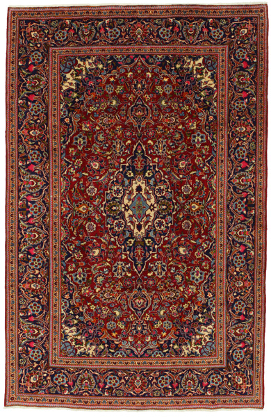 Kashan Персийски връзван килим 302x194