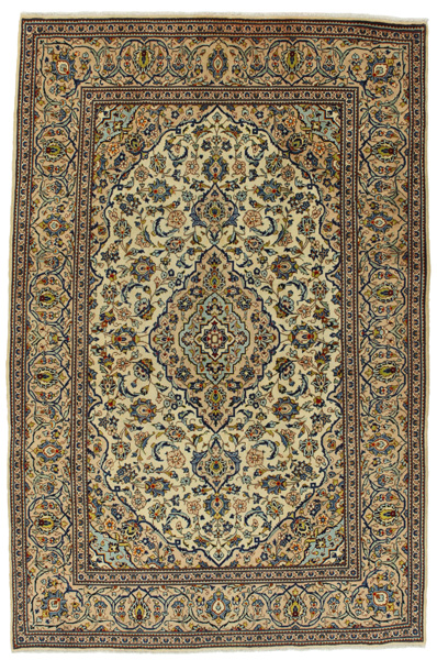 Kashan Персийски връзван килим 300x196