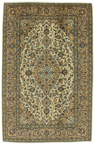 Kashan Персийски връзван килим 307x196