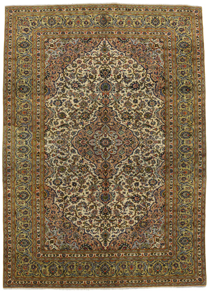 Kashan Персийски връзван килим 418x295