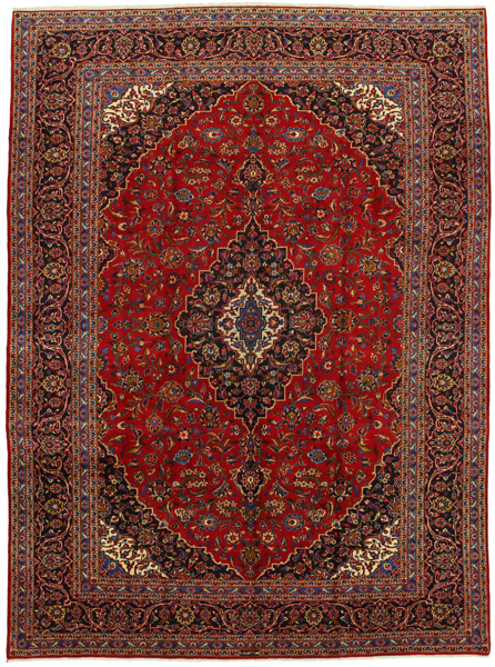Kashan Персийски връзван килим 396x292