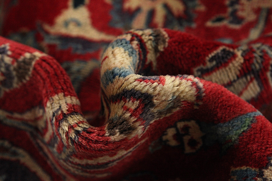 Kashan Персийски връзван килим 344x266 - Снимка 6