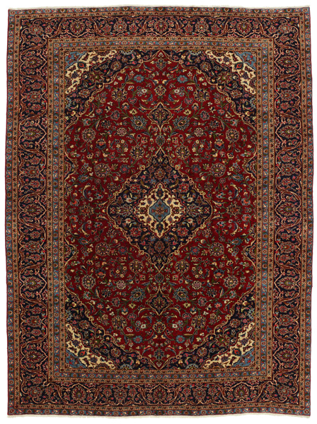 Kashan Персийски връзван килим 381x277