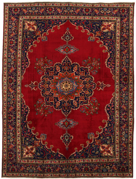 Bakhtiari Персийски връзван килим 391x302