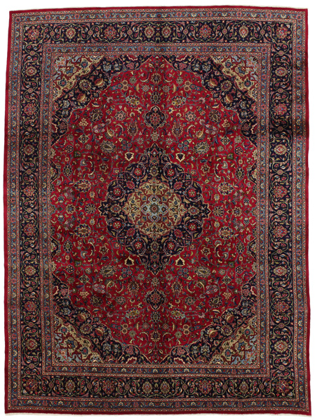 Kashan Персийски връзван килим 395x297