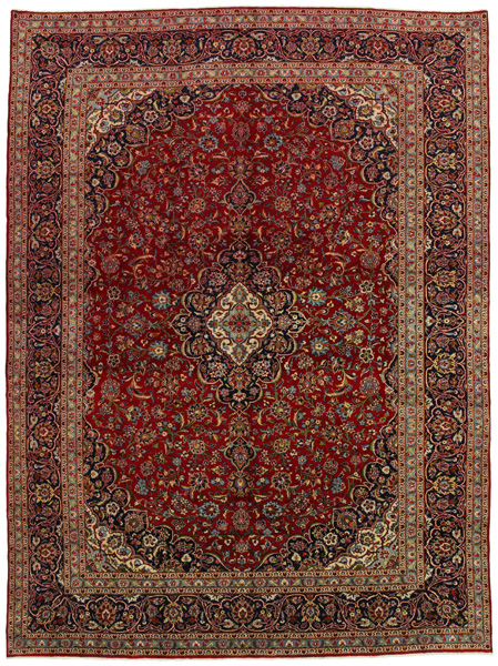 Kashan Персийски връзван килим 395x291