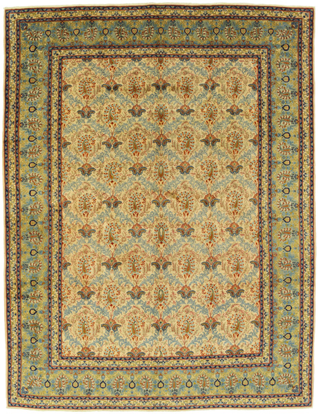 Isfahan Персийски връзван килим 390x293