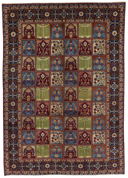 Bakhtiari - Garden Персийски връзван килим 406x290