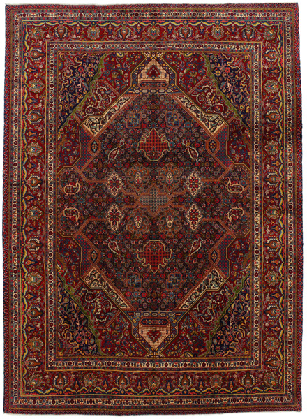 Tabriz Персийски връзван килим 390x280