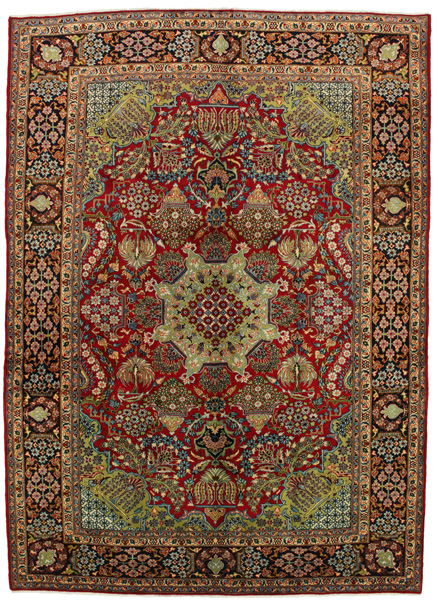 Tabriz Персийски връзван килим 405x295
