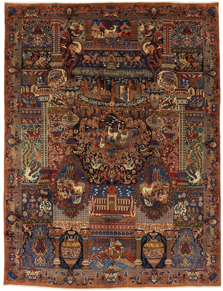 Kashmar - Mashad Персийски връзван килим 395x296