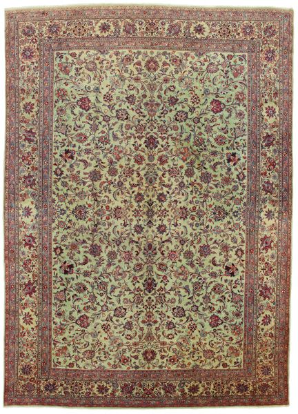 Tabriz Персийски връзван килим 418x295