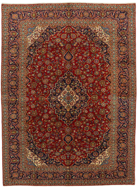 Kashan Персийски връзван килим 400x284