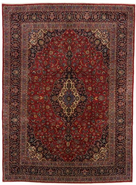 Kashan Персийски връзван килим 406x308