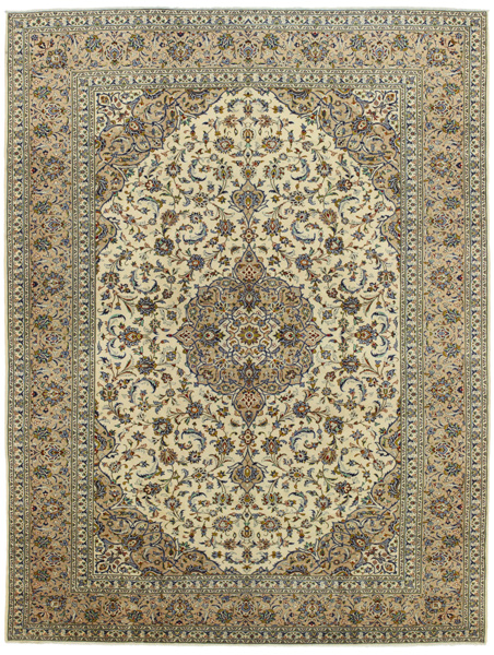 Kashan Персийски връзван килим 402x298
