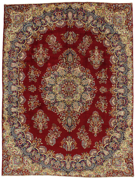 Kerman - old Персийски връзван килим 356x270