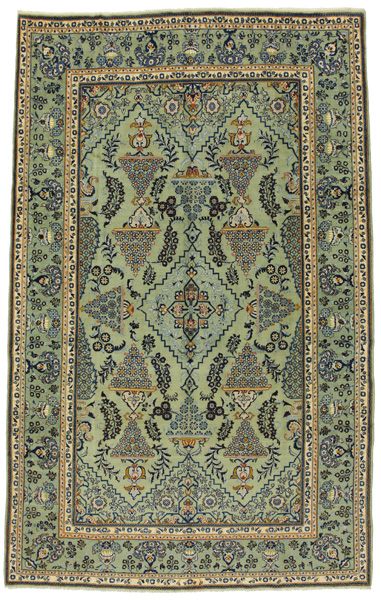 Mood - Mashad Персийски връзван килим 375x234