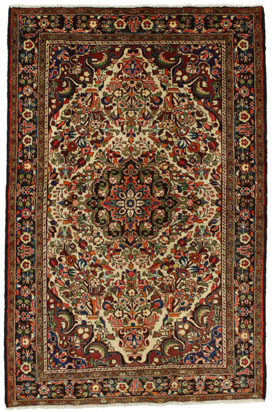 Borchalou - Sarouk Персийски връзван килим 220x145