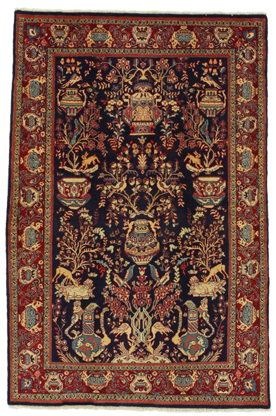 Kashmar Персийски връзван килим 200x131