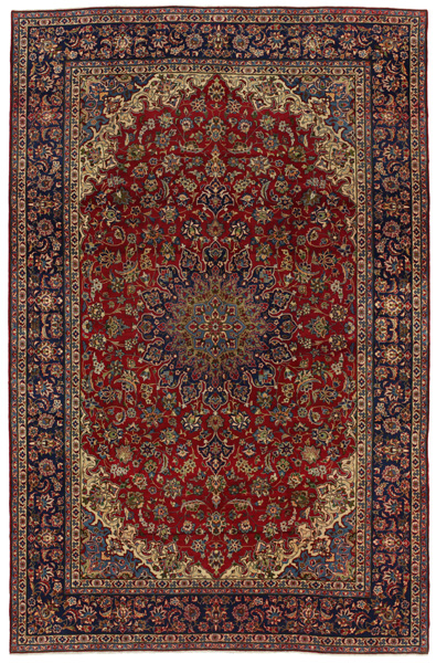 Isfahan - old Персийски връзван килим 441x281