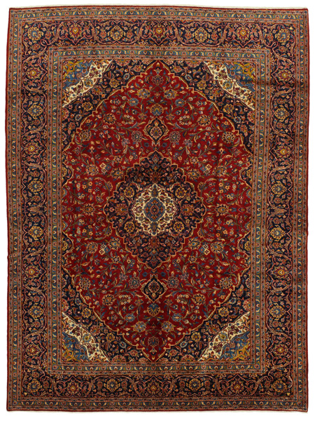 Kashan Персийски връзван килим 404x300