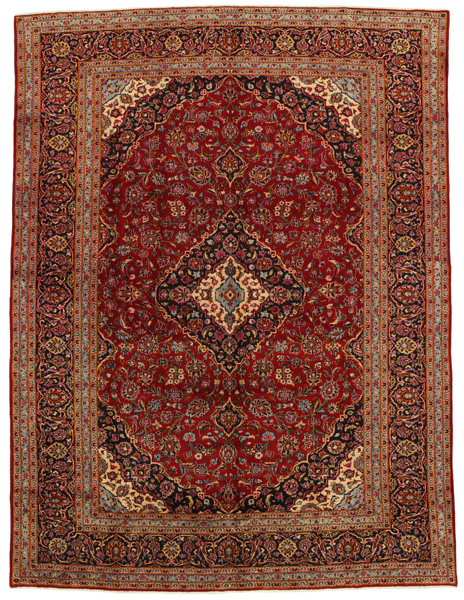 Kashan Персийски връзван килим 407x301