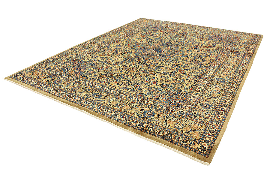 Tabriz Персийски връзван килим 388x300 - Снимка 2