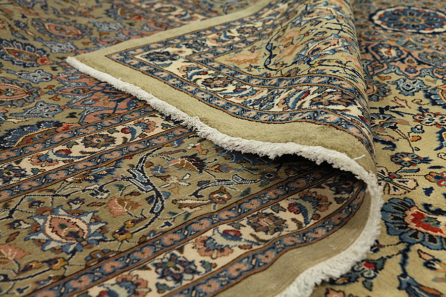 Tabriz Персийски връзван килим 388x300 - Снимка 4