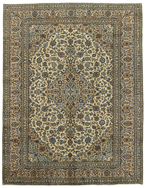 Kashan Персийски връзван килим 396x300