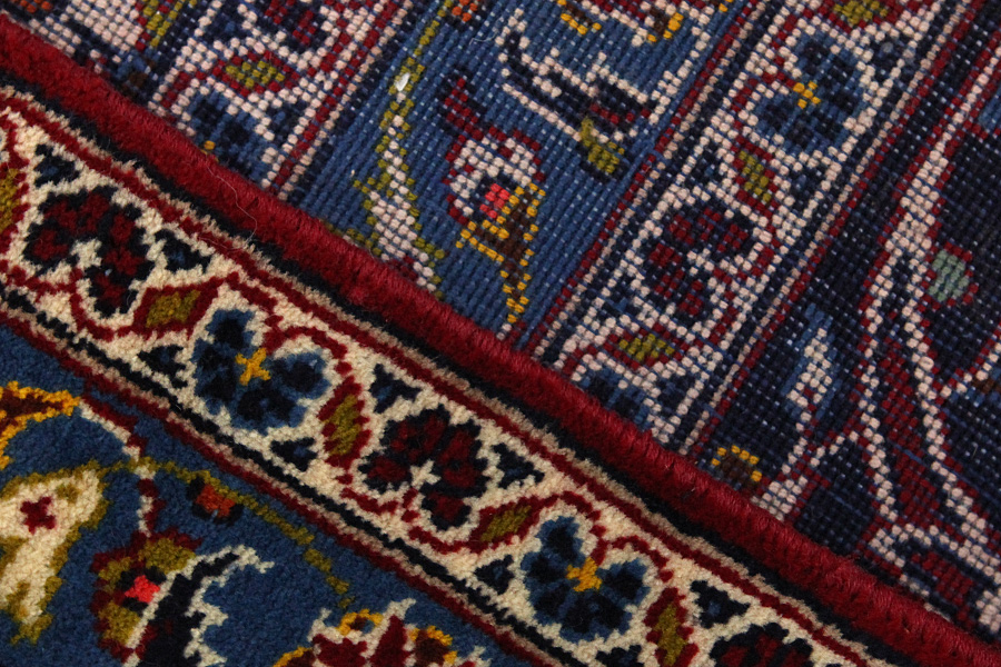 Kashan Персийски връзван килим 403x298 - Снимка 5