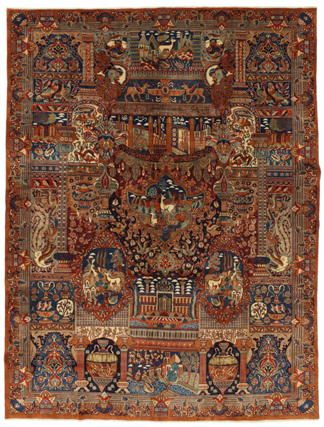Kashmar - Mashad Персийски връзван килим 394x290