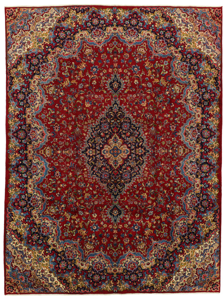 Isfahan Персийски връзван килим 388x291