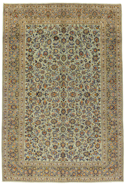 Kashan Персийски връзван килим 386x262