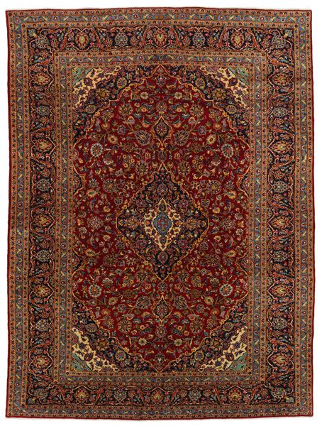 Kashan Персийски връзван килим 395x292