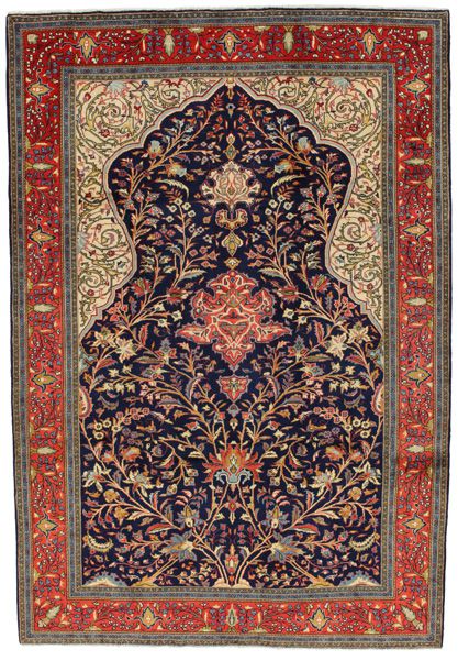 Isfahan Персийски връзван килим 290x198