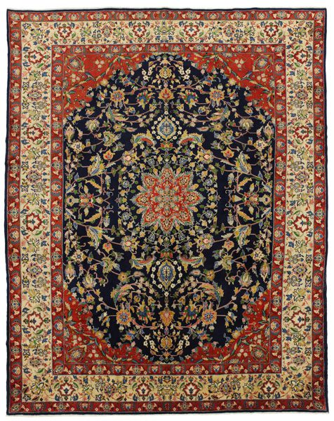 Tabriz Персийски връзван килим 355x284