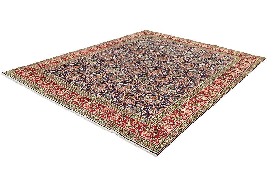 Tabriz - old Персийски връзван килим 322x253 - Снимка 2