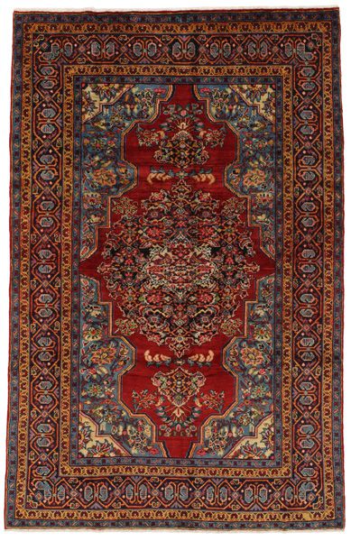 Isfahan Персийски връзван килим 312x198