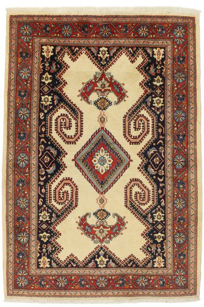 Ardebil Персийски връзван килим 202x137