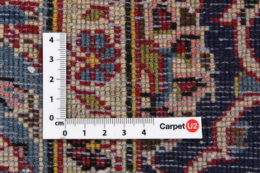 Kashan Персийски връзван килим 343x248 - Снимка 3