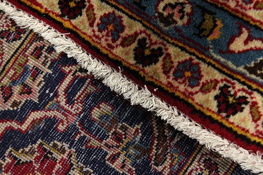 Kashan Персийски връзван килим 343x248 - Снимка 5
