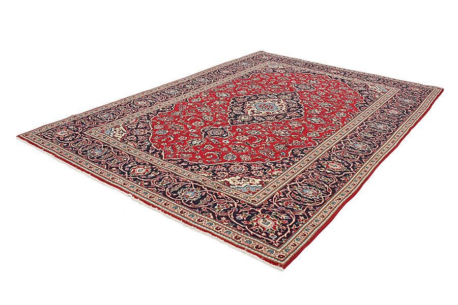 Kerman Персийски връзван килим 345x245 - Снимка 2